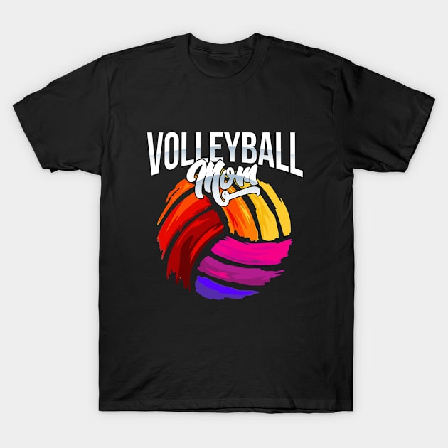 Volleyball - Volleyball Mom T-Shirt by Kudostees